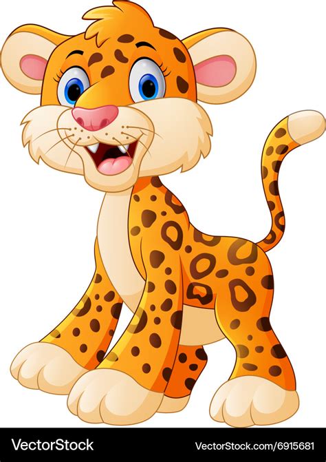 Cartoon Leopard