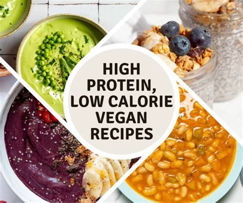 High Protein Low Calorie Vegan Recipes We Made This Vegan