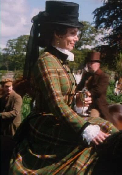 Scarlett Ohara Joanne Whalley Plaid Riding Suit Tumbex