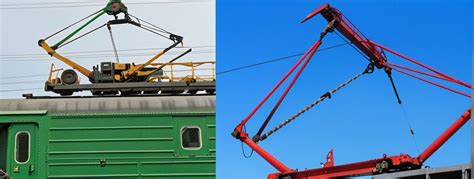 Пантограф токоприемник электровоза