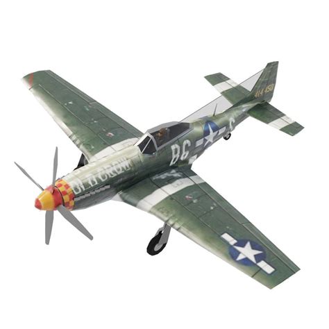 3D North American P 51D Mustang Lowpoly Fighter TurboSquid 1880544