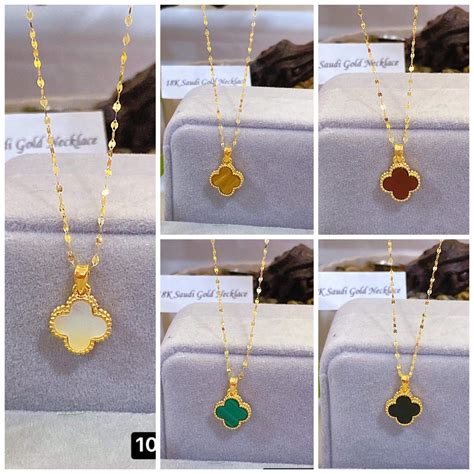 SALE 18K Saudi Gold Necklace 18 Women S Fashion Jewelry