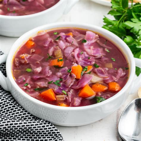 Red Cabbage Soup - Kitchen Divas