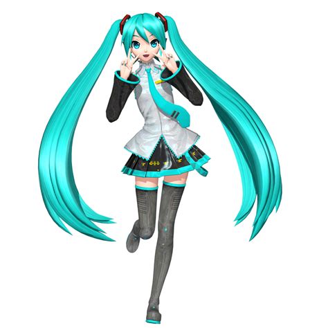 Project Diva Future Tone Default Miku By Tuni Kun On Deviantart