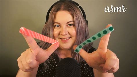 Asmr Playing With Sticky Tape Crinkly Sounds Galore Youtube