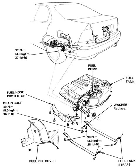 Honda Accord Fuel Pump Relay Diagram