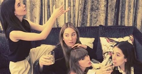 Taylor Swift and Haim knock back drinks after iconic BRIT Award 2021 award wins - Irish Mirror ...