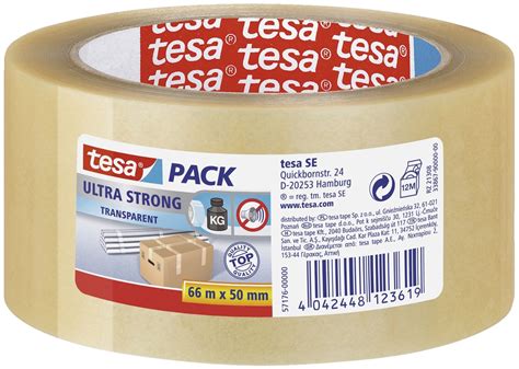 Tesa Packband Mm X M Transparent Office Partner