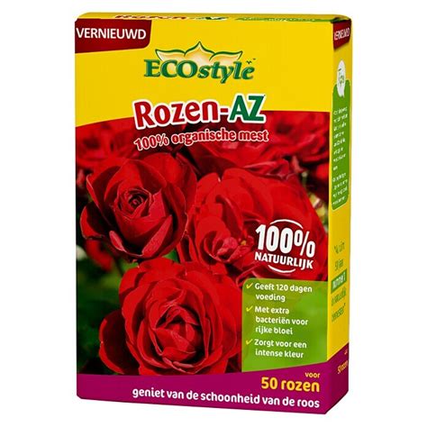 Ecostyle Rozenmest Az Kg Inhoud Voldoende Voor Ca Planten