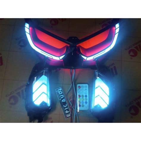 Jual Paket Frame Alis Devil 1 Warna Dan Sein RGB Remote Shopee Indonesia