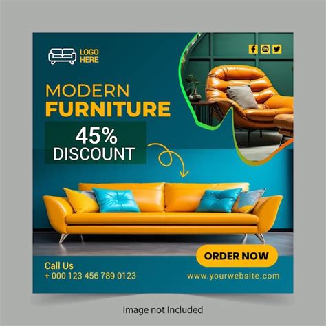 Premium Vector Free Vector Furniture Sale Social Media And Instagram