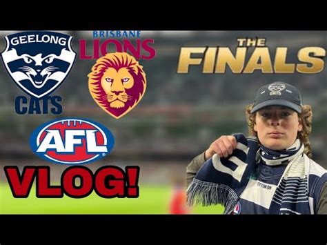 GEELONG INTO THE GRAND FINAL GEELONG VS BRISBANE PRELIMINARY FINAL AFL