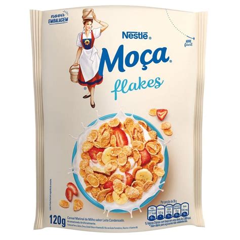 Cereal Matinal MoÇa Flakes 120g