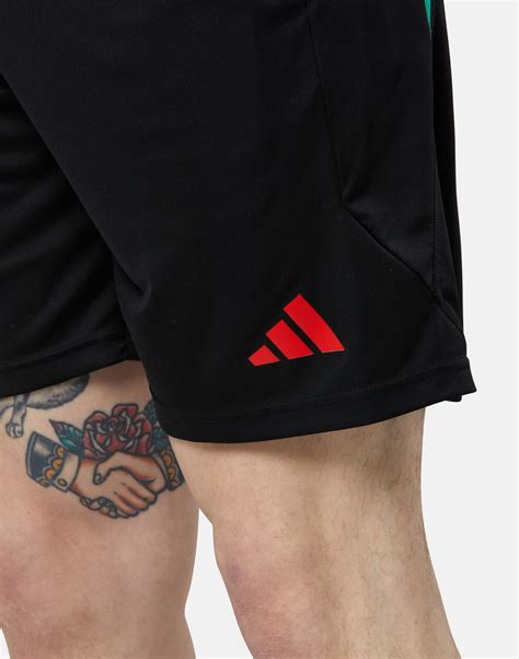 Adidas Adults Manchester United Training Shorts Black Life Style