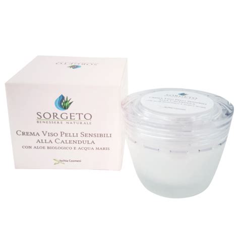 Sorgeto Calendula Sensitive Skin Face Cream With Organic Aloe And