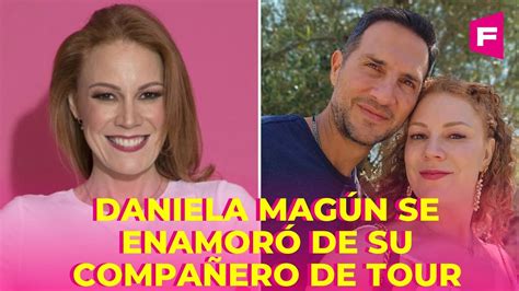 El flechazo de Daniela Magún con un exintegrante de Magneto en los 90 s