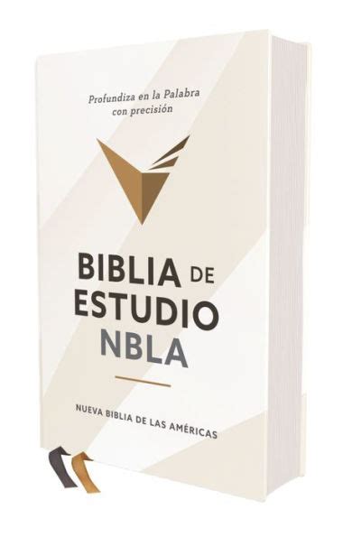 Biblia De Estudio Nbla Tapa Dura Interior A Dos Colores By Nbla Nueva