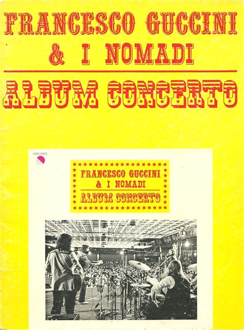 Album Concerto Francesco Guccini Official