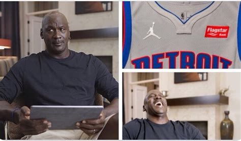 Jordan’s reaction when a particular team gets branded with his logo ...