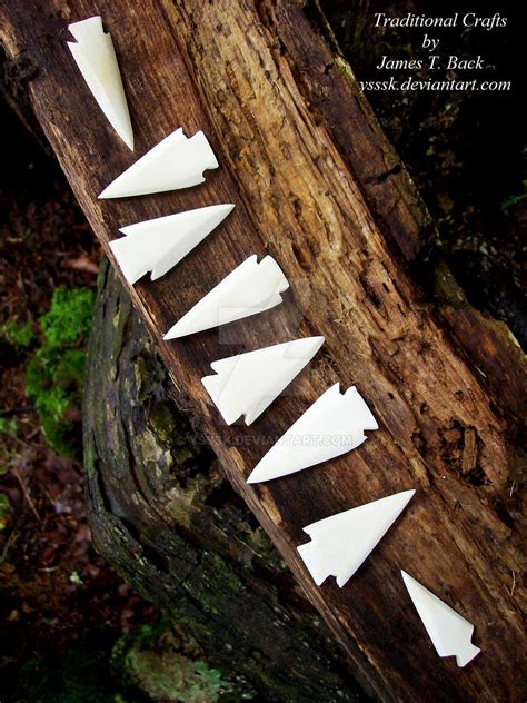 Bone Arrowheads by Ysssk on DeviantArt