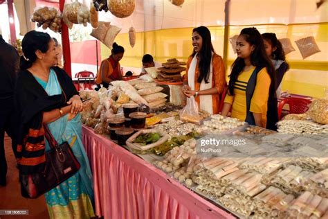 People Buy Seasonal Sweets At The Bhogali Mela Organized Ahead Of News Photo Getty Images