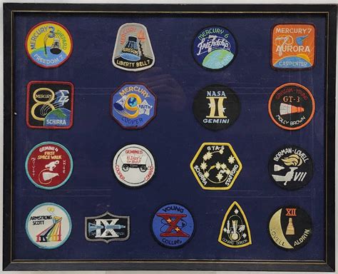 Lot - Vintage NASA Apollo Patches