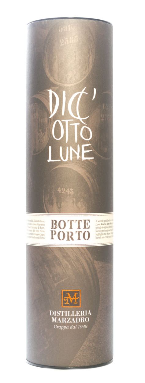 Grappa Diciotto Lune Riserva Botte Porto Marzadro Enoteca Chirico