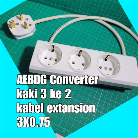 Jual AYABDG Stop Kontak Kaki 3 Tiga UPS APC Colokan Konverter Converter