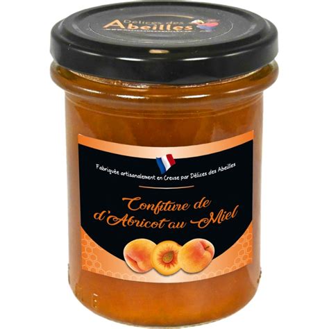 Confiture d Abricot au Miel Délices des Abeilles miels et nougats