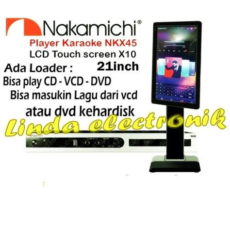 Jual Dvd Player Karaoke Nakamichi Nkx Touchscreen Nakamichi Ntc