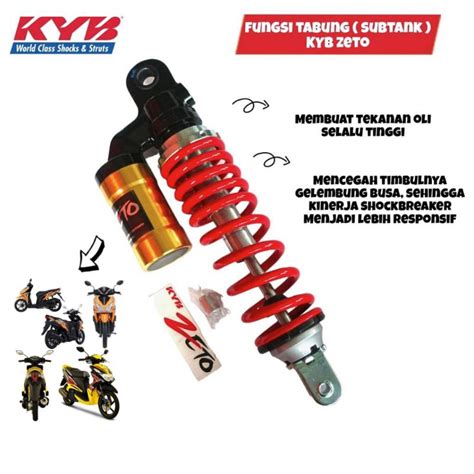 Jual Shockbreaker Shock Belakang Tabung Motor Yamaha Mio Fino Xeon Lexi