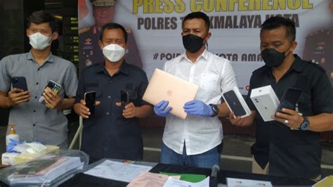 Polisi Tangkap Mahasiswa Pelaku Investasi Bodong Di Tasikmalaya Raup