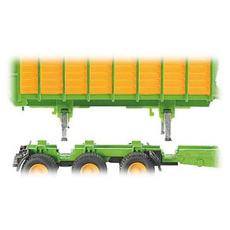 Siku 1 87 Deutz Fahr Agrotron Tractor With Joskin 3 Trailer Set