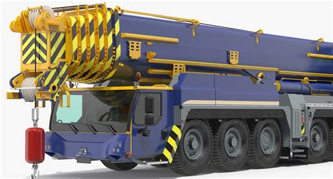 model heavy duty mobile crane rigged  molier international