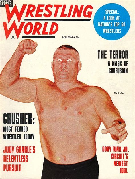 April 1964 Crusher Lisowski Relentless Pro Wrestling Dory Wrestler