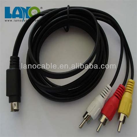 High Quality 10 Pin Mini Din To Rca Cable Av Cable Buy 10 Pin Mini