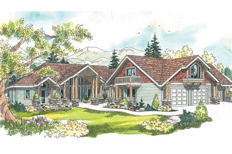 Lodge Style House Plans & Floor Plans - Rustic House Plans & Floor ...