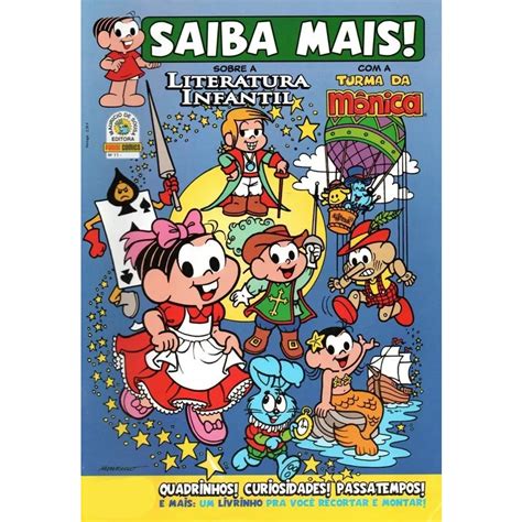 Turma Da Mônica Saiba Mais - Turma Da Mônica - Saiba Mais Volume 11 - Literatura Infantil | Shopee ...