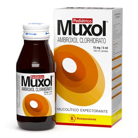 Muxol Jarabe Pedi Trico Ambroxol Clorhidrato Mg Ml Farmacias