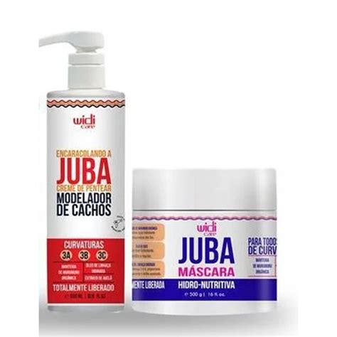 Kit Widi Care Creme De Pentear Encaracolando E M Scara Juba Shopee Brasil