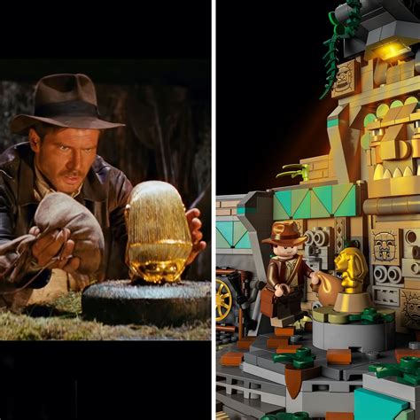 Lego Indiana Jones Templo del Ídolo Dorado 77015 NX3 Estudio de