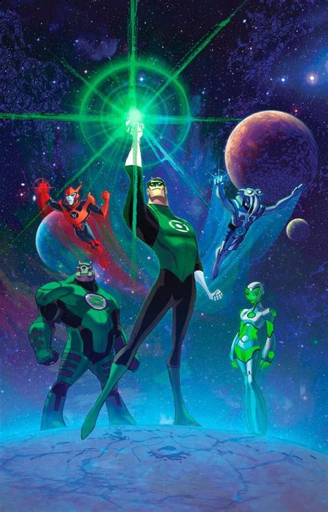 Green lantern the animated series, Dc comics art, Green lantern