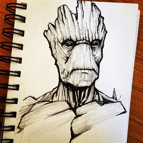 Groot Drawing at GetDrawings | Free download