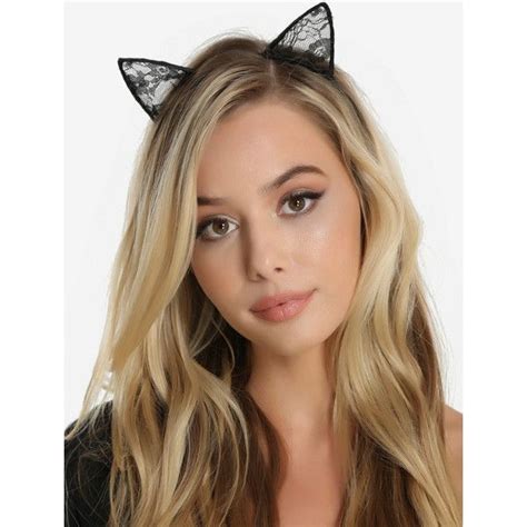 Lace Headwrap Cat Ear Headband Head Wrap Headband Lace Headbands