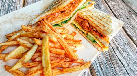 Chicken Tikka Club Sandwich Recipe How To Make Chicken Club Sandwich