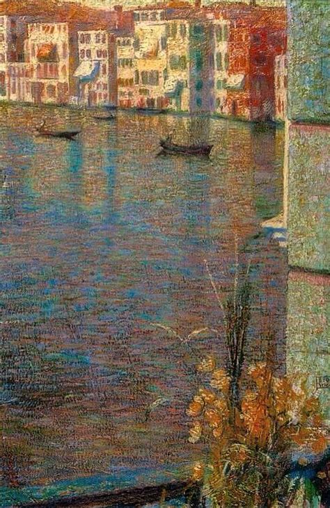 Umberto Boccioni Canal Grande A Venezia 1907 Italian Paintings