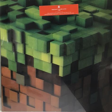 C418 Minecraft Volume Alpha 2015 Clear Vinyl Discogs