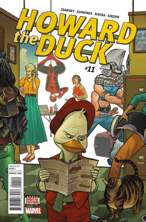 Preview Howard The Duck 11 Story Chip Zdarsky Art Joe Quinones