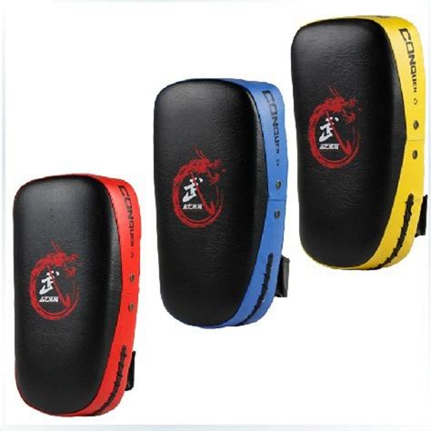 2019 Muay Thai Kick Boxing Strike Curve Pads Punch Mma Focus Target Pad