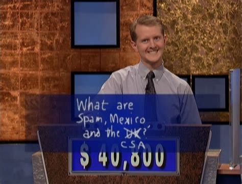 J Archive Pictures Of Ken Jennings Final Jeopardy Reactions